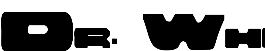 Dr. Who Font Download Free