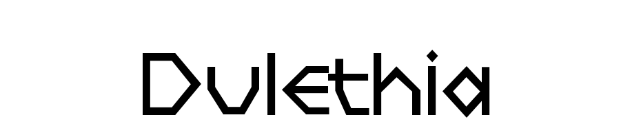 Dulethia Font Download Free
