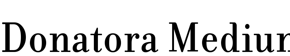 Donatora Medium Font Download Free