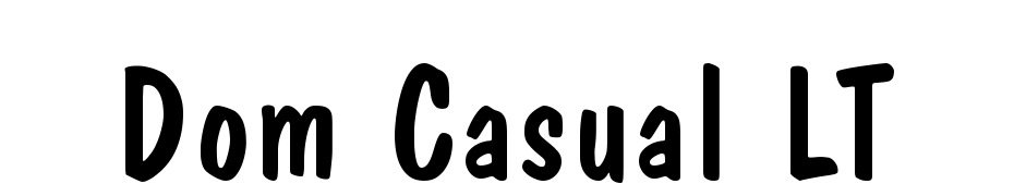 Dom Casual LT Font Download Free