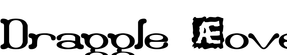 Draggle [over Kerned] (BRK) Font Download Free