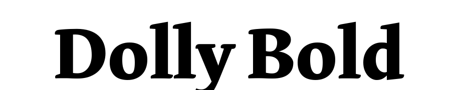 Dolly Bold Font Download Free