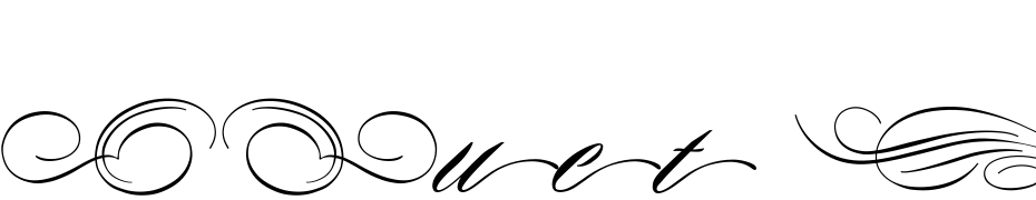 Duet Flourishes Font Download Free