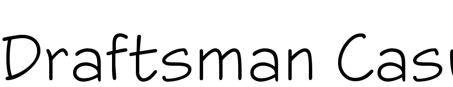 Draftsman Casual F Schrift Herunterladen Kostenlos