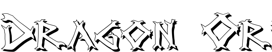 Dragon Order Shadow Font Download Free