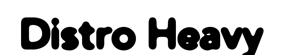 Distro Heavy Font Download Free