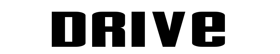Drive Font Download Free