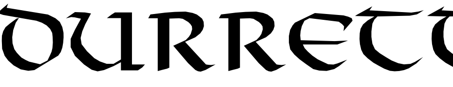 Durrette Font Download Free