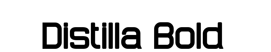 Distilla Bold Font Download Free