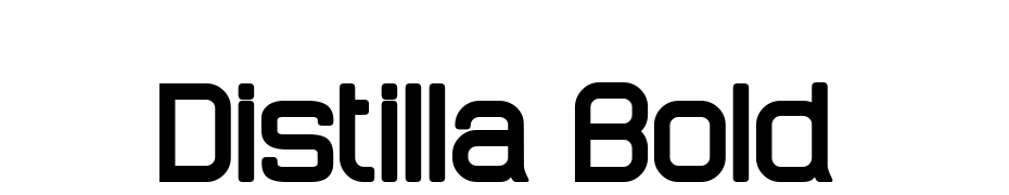 Distilla Bold Font Download Free