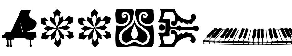 Doodle Dingbats One SSi Font Download Free