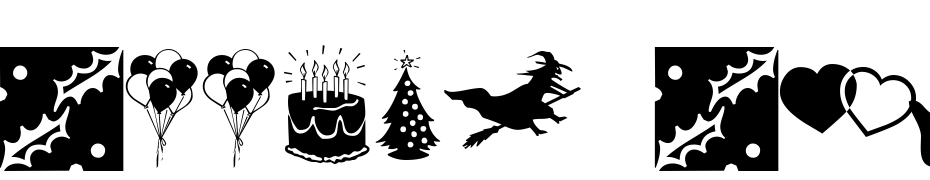 Doodle Dingbats Three SSi Font Download Free