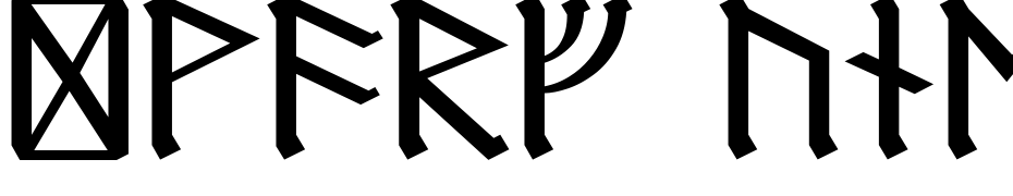 Dwarf Runes Font Download Free