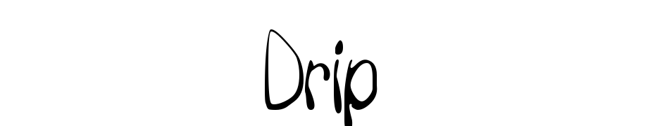 Drip Font Download Free