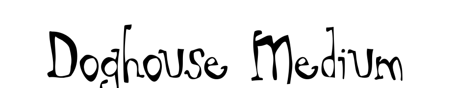 Doghouse Medium Font Download Free