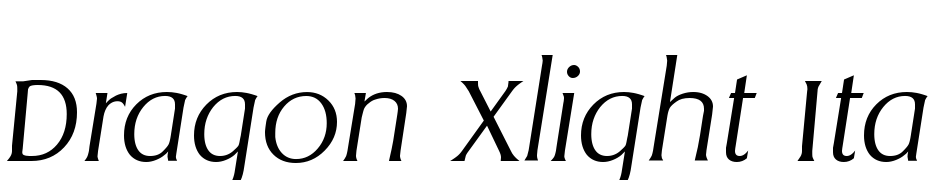 Dragon Xlight Ita Schrift Herunterladen Kostenlos