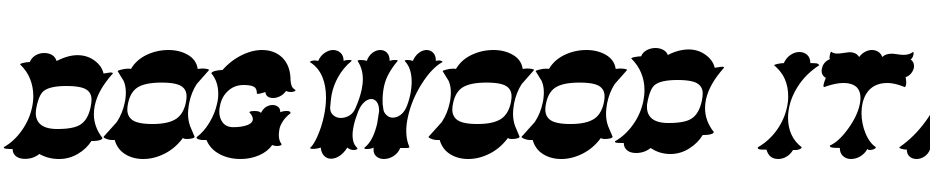 Dogwood Italic Schrift Herunterladen Kostenlos
