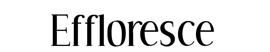 Effloresce Font Download Free