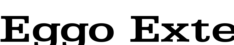 Eggo Extended Bold Font Download Free