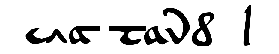 EVA Hand 1 Font Download Free