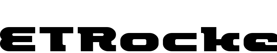 ETRocketype Font Download Free
