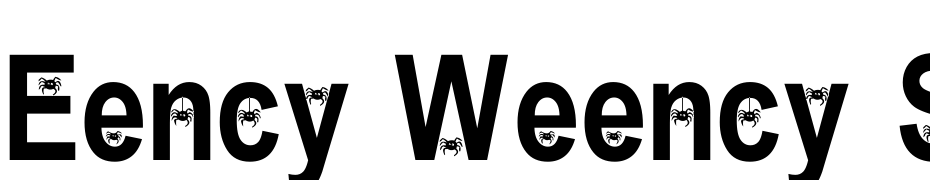 Eency Weency Spider Font Download Free