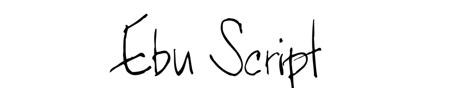 Ebu Script Font Download Free