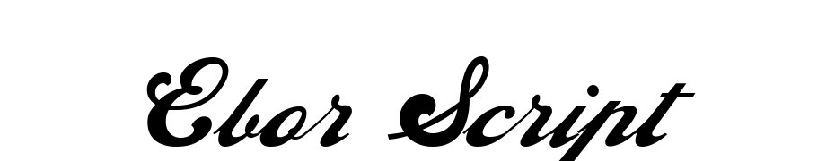 Ebor Script Font Download Free