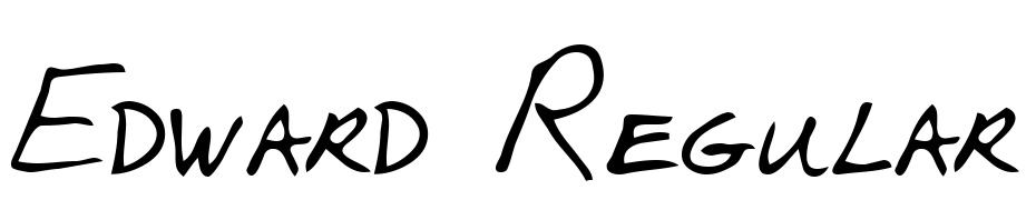 Edward Regular Font Download Free