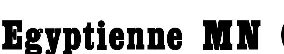 Egyptienne MN Condensed Bold Font Download Free