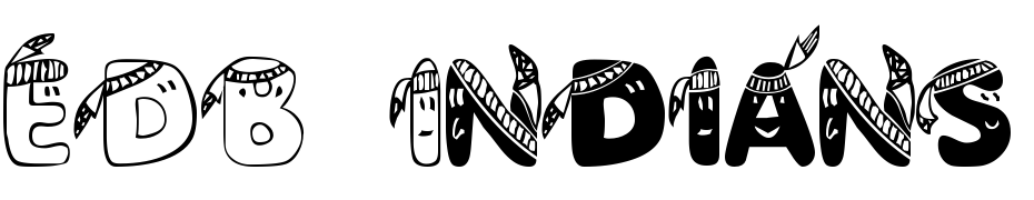 EDB Indians Font Download Free