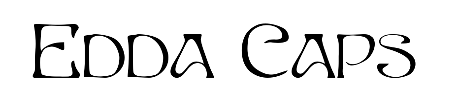 Edda Caps Font Download Free