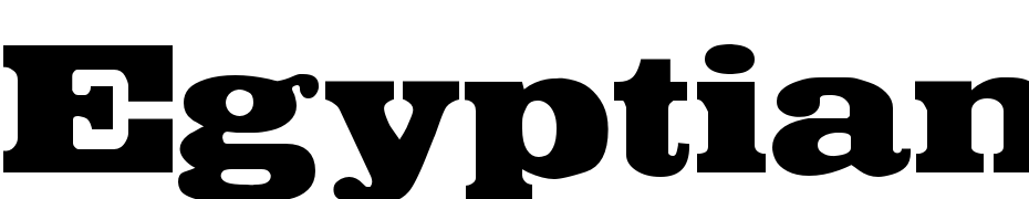 Egyptian Regular Font Download Free