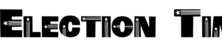 Election Time Font Download Free