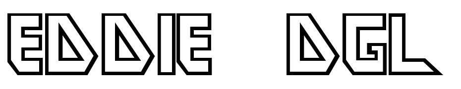 Eddie  DGL Font Download Free