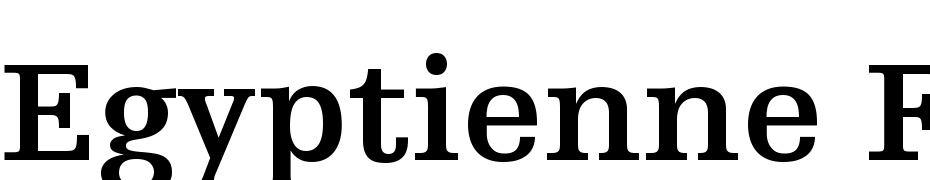 Egyptienne F LT 65 Bold Font Download Free