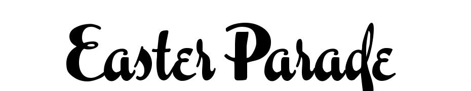 Easter Parade Font Download Free