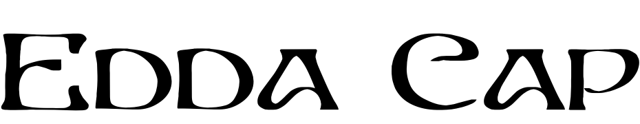 Edda Caps Wd Bold Font Download Free