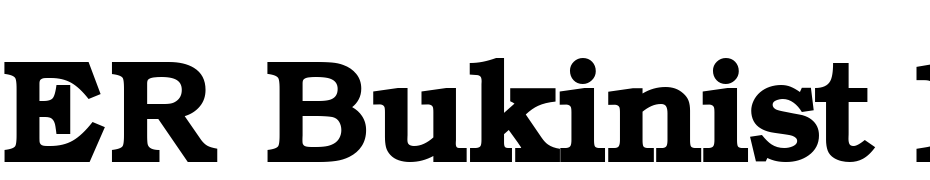 ER Bukinist 1251 Bold Font Download Free