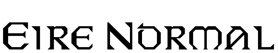 Eire Normal Font Download Free