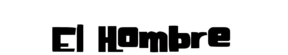 El Hombre Font Download Free