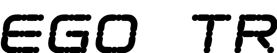 Ego Trip Fat Skew Font Download Free