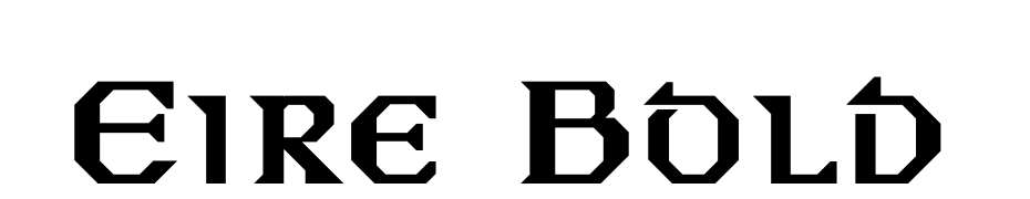 Eire Bold Font Download Free
