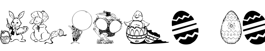 Easter Art Font Download Free