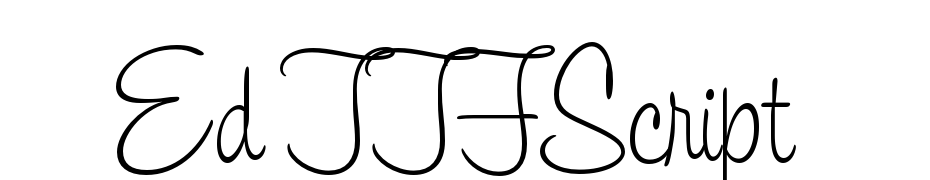 Ed TTF Script Font Download Free