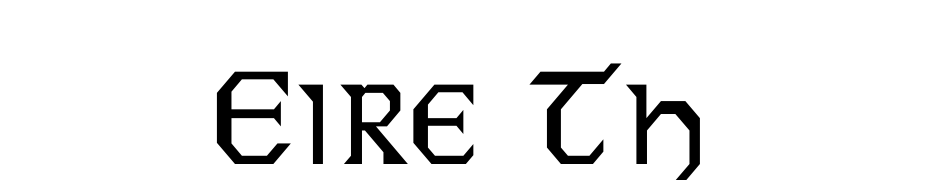 Eire Th Font Download Free
