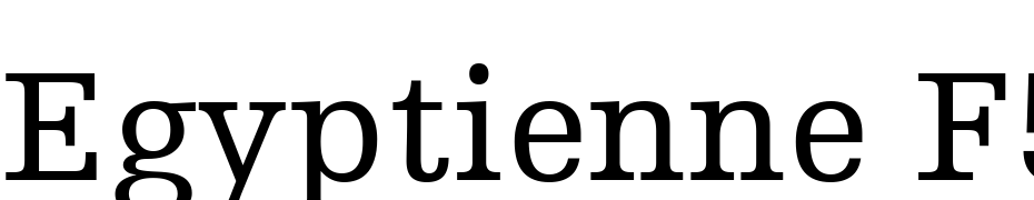 Egyptienne F55Roman Font Download Free