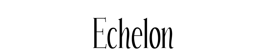 Echelon Font Download Free