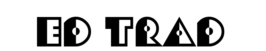 Ed Trad Font Download Free