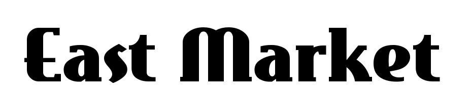 East Market Font Download Free